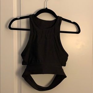 Outdoor Voices slash back crop